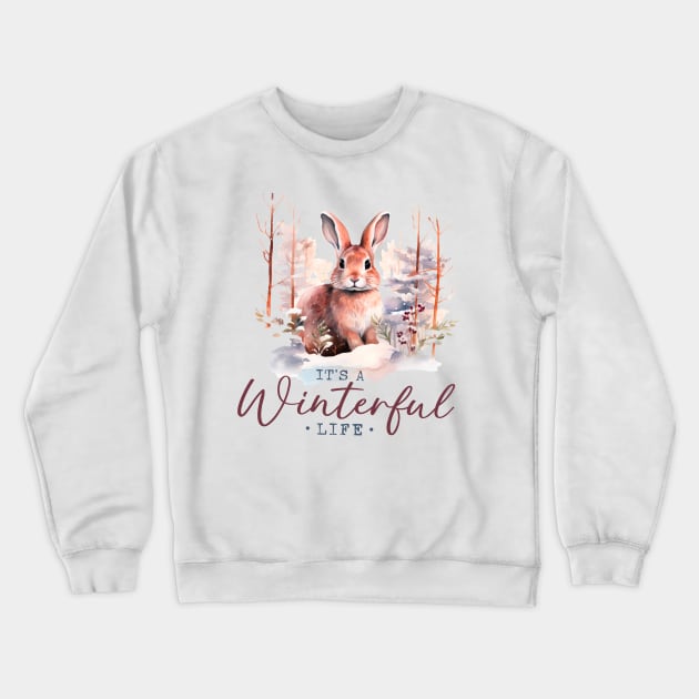 What a winterful life Crewneck Sweatshirt by mafiatees.intl